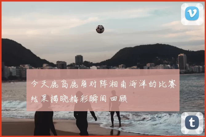 今天鹿岛鹿角对阵湘南海洋的比赛结果揭晓精彩瞬间回顾